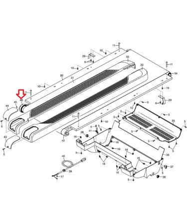 Hydra Fitness Exchange Motor Drive Belt 28" 319711 or 319347 Works W Treadmill - Buy Online on GoSupps.com
