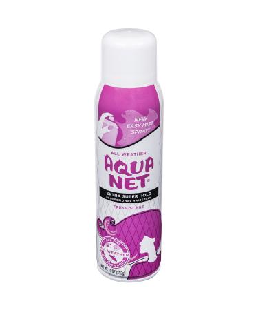 Aqua Net Professional Hair Spray Extra Super Hold Fresh Fragrance - 11 oz
