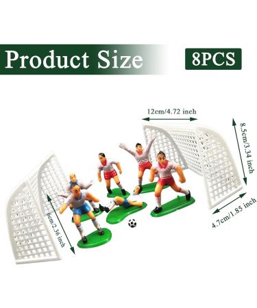 PT Haahoos 9Pcs Football Cake Toppers Football Birthday Cupcake Topper Sports Theme Cake Toppers Decorations Kids Men Birthday Cupcake Topper Cake Sport Boys Party Supplies - Buy Online on GoSupps.com