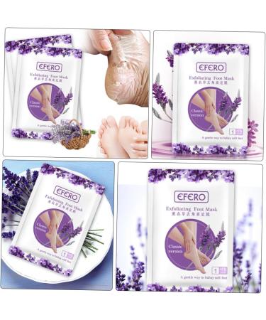 FRCOLOR Beauty Mask 2 Pairs Dead Skin Callus Exfoliating Foot Mask Pedicure Moisturizing Mask Spa Foot Socks Dead Skin Remover for Feet Hard Nourish Foot Patch Non-woven Plus Plastic Bag - Buy Online on GoSupps.com