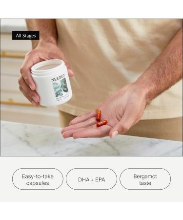 Needed. Vanilla Prenatal Multivitamin Powder & Vegan Omega-3 DHA+EPA Bundle | Comprehensive Nutrition for Pregnancy & Postpartum - Buy Online on GoSupps.com