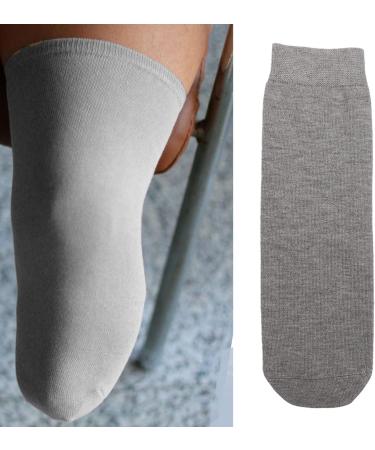 5Pcs Stump Socks Breathable Thicken Cotton Prosthetic Limb Socks Elastic Amputee Socks Stump Shrinker for Stump Protection (Grey) (XL) - Buy Online on GoSupps.com