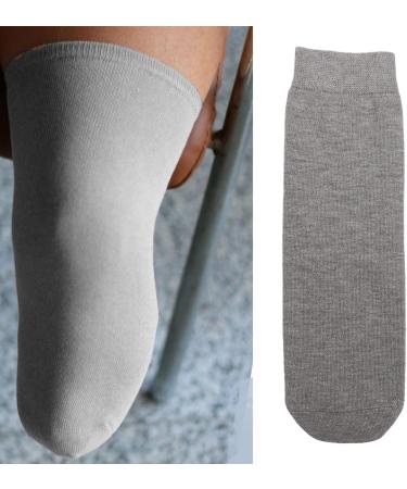 Leftweet Amputated Socks - 5-Pack XL Cotton Prosthesis Socks for Stump Protection | Soft Breathable Elastic Absorption - Buy Online on GoSupps.com