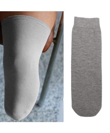 ZJchao 5 Pcs Stump Socks, Prosthetic Socks for Amputees Below The Knee, Stump Shrink Limb Compression Amputee Care Breathable Thicken Cotton Elastic Sweat Absorption(L) Large