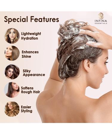 Biotin Conditioner with Caffeine & Tea Tree Oil - Volumizing & Revitalizing for Men & Women - 16 fl oz - Ideal for Damaged & Dry Hair - Buy Online on GoSupps.com