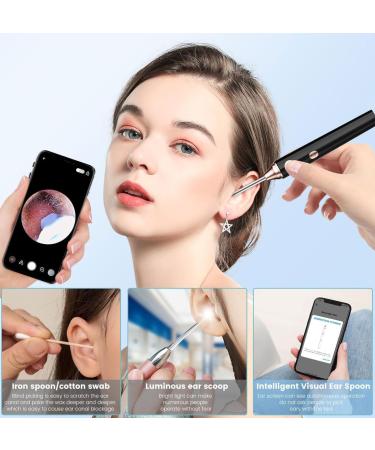 Ear Wax Removal Tool - AUIOEY Otoscope with Camera 6-Piece Ear Cleaning Kit 1080P Ear Camera for iPhone iPad & Android - Effective Earwax Removal - Buy Online on GoSupps.com