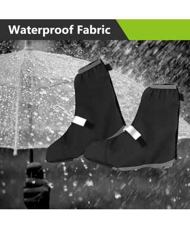 Meyagot Waterproof Shoe Covers for Men | Rain Protection & Bike Use | Reusable Over Shoes for Outdoor | Snow & Rain Gear - Buy Online on GoSupps.com