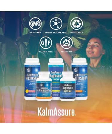 Nature's Plus Kalmassure Magnesium Powder - Refreshing Pink Lemonade 400 mg, 0.90 lb (408 g) â€“ Natural Relaxation & Wellness - Buy Online on GoSupps.com