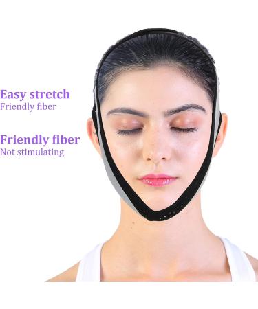 Face Slimming Strap Breathable V Line Face Lift Comfortable Skin friendly Adjustable for Improving Sagging Skin - Buy Online on GoSupps.com