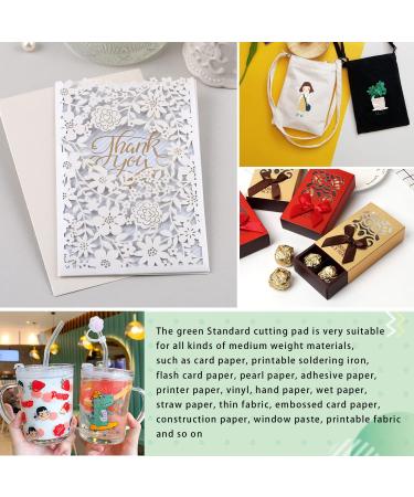 Gwybkq 12x12 Inch Green Grip Cutting Mat 8 Pack for Cricut Explore & Maker - Adhesive Sticky Non-Slip Durable Replacement Mats - Buy Online on GoSupps.com