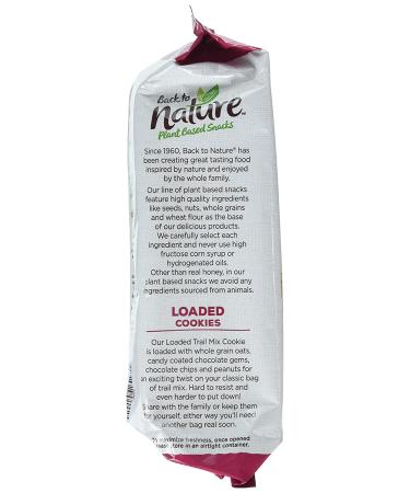 Back To Nature Non-GMO Trail Mix Cookies Loaded - 7 oz - Buy Online on GoSupps.com