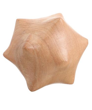 Villcase Thai massage tool Baoding-point physical hand surface neck smooth trigger balls wearable wood play structured health handball back hand foot feet practice wood