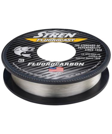 Stren FluoroCast Fluorocarbon Fishing Line 100 Yards Clear 15 Pounds