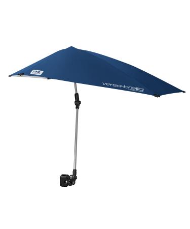 Sport-Brella Versa-Brella SPF 50+ Adjustable Umbrella with Universal Clamp Regular Midnight Blue