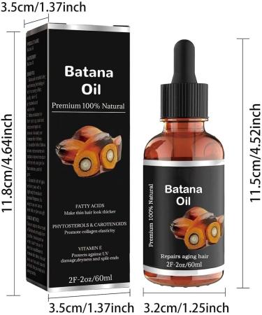 Batana Oil for Healthy Hair Growth - Promotes Hair Wellness for Men & Women - Enhances Radiance - 2PCS - Buy Online on GoSupps.com