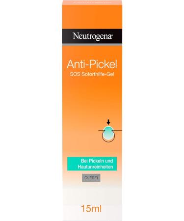 Neutrogena Anti-Pimple SOS Instant Aid Gel for Pimples and Blemishes 15ml - Buy Online on GoSupps.com