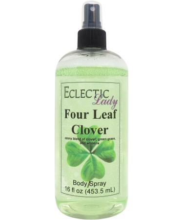 Four Leaf Clover Body Spray 16 ounces Body Mist for Women with Clean Light & Gentle Fragrance Long Lasting Perfume with Comforting Scent for Men & Women Cologne with Soft Subtle Aroma For Daily 16 Fluid Ounces