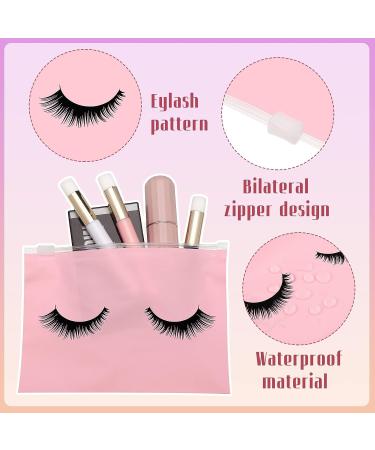 60 Pcs Lash Shampoo Brushes Set for Deep Cleaning | Makeup Aftercare Bags | Lash Brushes for Cleansing | Eyelash Extension Brush for Travel | Women's Classic Style - Buy Online on GoSupps.com