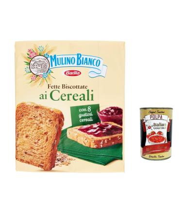 Italian Gourmet E.R. Mulino Bianco Pack of 3 Cereal Biscotti 315g