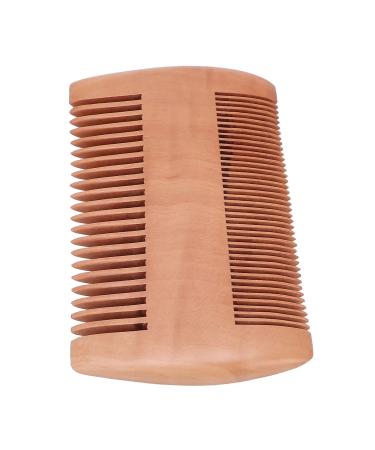 Double Sided Comb Wooden Grooming Comb Fine Tooth Comb Coarse Tooth Comb for Bathroom