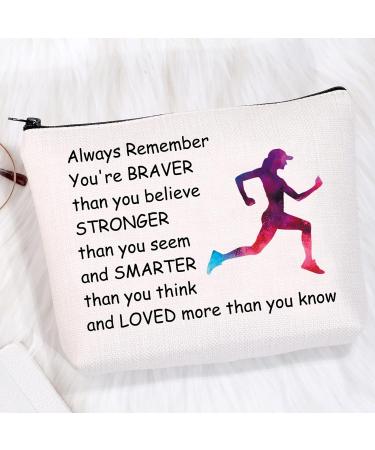 Running Lover Gifts | Inspirational Runner Bag & Cosmetics Organizer for Women | Perfect Cross Country Running Gift - Buy Online on GoSupps.com
