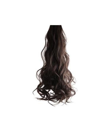 Premium Brown Clip-in Hair Extensions Set - 7 Pieces 60 cm Curly & Heat Resistant for Effortless Style - Buy Online on GoSupps.com