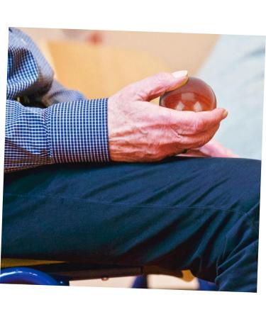 Buy Homsfou 8 STK Wooden Massage Balls - Hand Exercise Gym Training & Relaxation - 5x5cm Stress Relief Globes - Buy Online on GoSupps.com