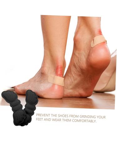 FOMIYES 5 Pairs Sponge Heel Pads - Comfortable Shoe Cushions & Stickers for All-Day Comfort | High Black Foot Pads (9x3x0.3cm) - Perfect Shoe Accessory - Buy Online on GoSupps.com