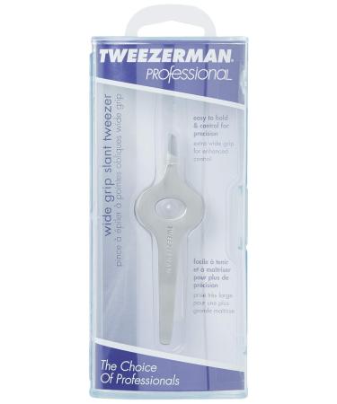 Buy Tweezerman Stainless Steel Tweezers with Wide Grip - Premium Precision for Effortless Tweezing | International Shipping Available - Buy Online on GoSupps.com