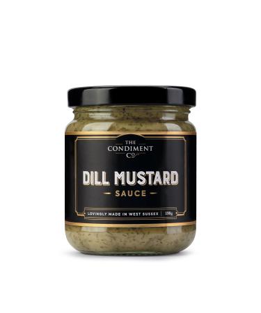 The Condiment Company Sauce Dill Mustard 190 Gram Dill Mustard 190 g (Pack of 1)