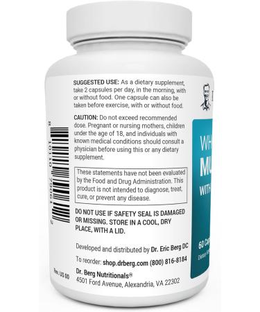 Dr. Berg Whole Food Multivitamin with Minerals - 60 Capsules | Premium Formula - Buy Online on GoSupps.com