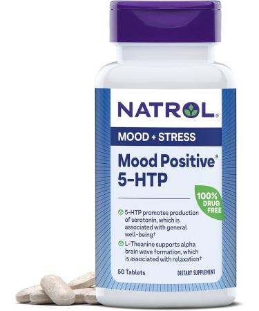 Natrol Mood Positive 5-HTP - 50 Tablets