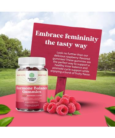 Hormone Balance Gummies for Women - PMS & Cycle Support with Vitamin B6 & Dong Quai - Menopause & Mood Relief - Buy Online on GoSupps.com