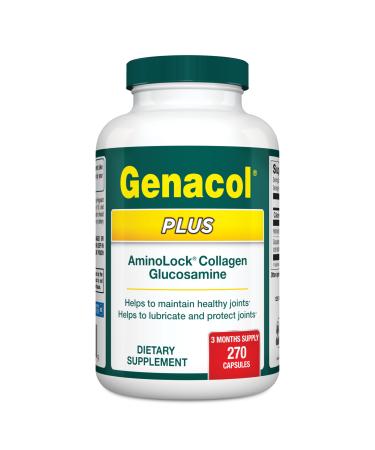 Genacol Glucosamine and Collagen Joint Supplement 270 Capsules 270 Count (Pack of 1)