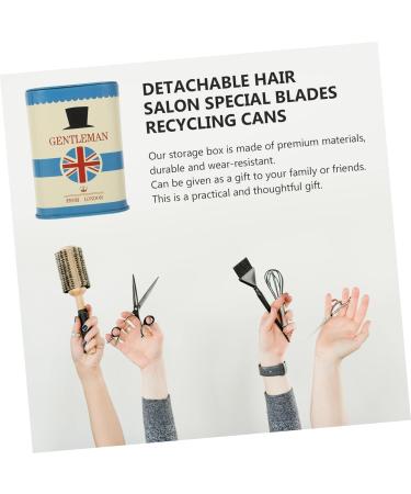 Healeved 3-Compartment Razor Blade Storage Box | Safe & Convenient Blade Container | 3PCS Set - 7.6x7.6cm - Buy Online on GoSupps.com