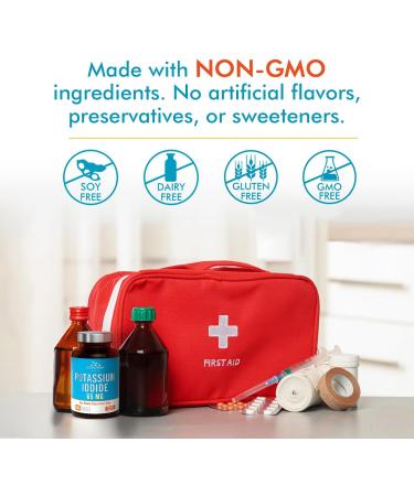 NordVida Potassium Iodide 65 mg Tablets, Emergency Kit, Iodide Pills, Survival Kit, Potassium Iodide (KI) Tablets, Thyroid Support, 60 KI Counts - Buy Online on GoSupps.com