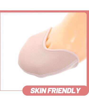 Shop Kallory Top Ballet Pads - Knitted Toe Cap Cover for Dance Shoes | Hemispherical Forefoot Protection - 11x8cm - Buy Online on GoSupps.com