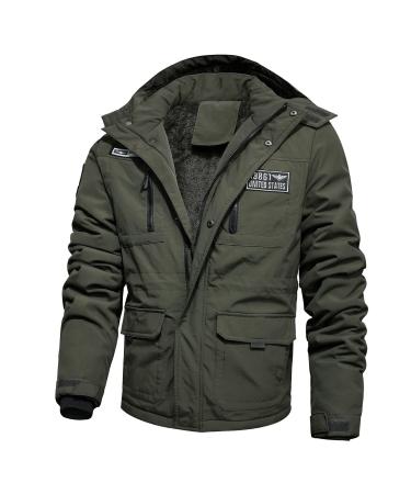 Hanxiulin plush jacket oversize warm lined fleecemantel men's sweater fleece sweater sweater transition jacket oversized caused cursized sweat jacket hooded tops coat winter jacket with hood green 5xl