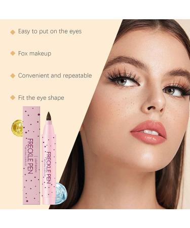 Uoqpty False Freckle Pen - 3.5g Freckle Makeup Pencils - Long-Lasting Quick-Drying Natural Effect for Cosplay Special Occasions and Everyday Makeup - Buy Online on GoSupps.com