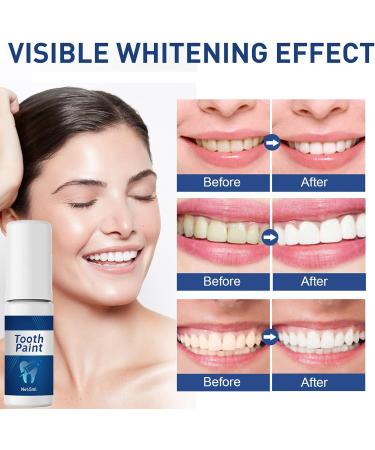 XIRUJNFD Tooth Paint - Instant Teeth Whitening Gel & Stain Remover (1Pcs) - Buy Online on GoSupps.com