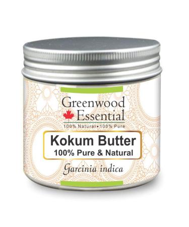 Greenwood essential natural cocum butter (Garcinia Indica) Naturally pure natural therapeutic quality 50GM (1.76 OZ) 50 ml (1 Pack)