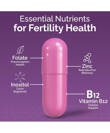 Conceive Plus Women's Fertility Support - Conception Formula | 60 Capsules | 30 Day Supply - Buy Online on GoSupps.com