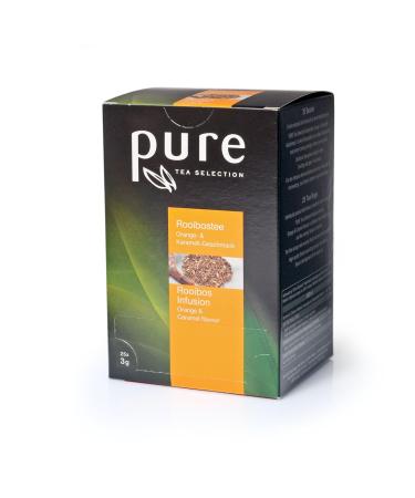 PURE Tea Selection Rooibos Orange Caramel - 6 x 25 Tea Bags | Premium International Shipping - Buy Online on GoSupps.com