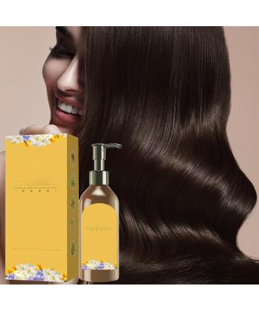 Plant Single Dose Floral Dye Plant-Based Hair Color Shampoo Long Lasting Natural Hair Dye Shampoo for Women Elderly Grandma Gentle & Hair Dye Solution Plant-Based Hair Brown - Buy Online on GoSupps.com