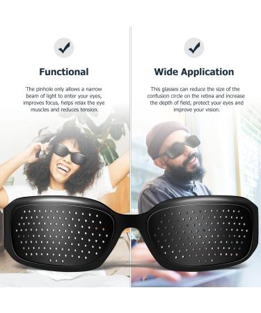 Iplusmile Exercise Glasses - 2 Pack Anti-Fatigue Sports Glasses for Men & Women - Eye Improvement & Vision Correction - Buy Online on GoSupps.com