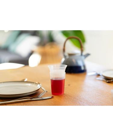 iuvas F.O.T.T. Dysphagia Cup - Original Drinking Aid for Swallowing Disorders | Reusable & Dishwasher-Safe Care Mug - Buy Online on GoSupps.com