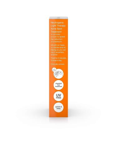 Neutrogena Light Therapy Acne Spot Treatment - Chemical & UV-Free with Blue & Red Light Technology - Gentle Acne Treatment for Sensitive Skin - 1 ct - Buy Online on GoSupps.com