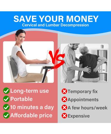 Neck & Back Stretcher - Pain Relief Device for Neck & Back - Yoga Stretching & Massage Tool for Relaxation - Buy Online on GoSupps.com