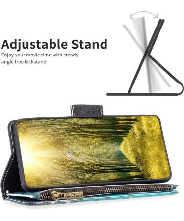 VQWQ Mobile Phone Case for Redmi Note 12 Pro & Xiaomi Poco X5 Pro - Protective Leather Flip Cover with Zipper Compartment - Stylish & Functional Design - Buy Online on GoSupps.com