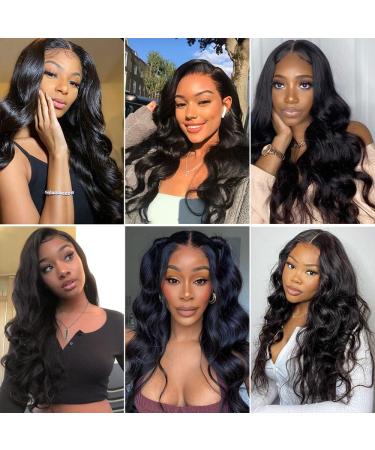 Lace Front Wigs Human Hair Body Wave 13x4x1 T Part Medium Pre Plucked Bleached Knots Brazilain Real Indian Thick High Destiny Medium Part Glueless 13x4x1 Lace Wigs Baby Hair Natural Color 16 Inch - Buy Online on GoSupps.com